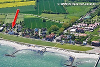 Luftbild Ferienhaus Steppke Schönberger Strand