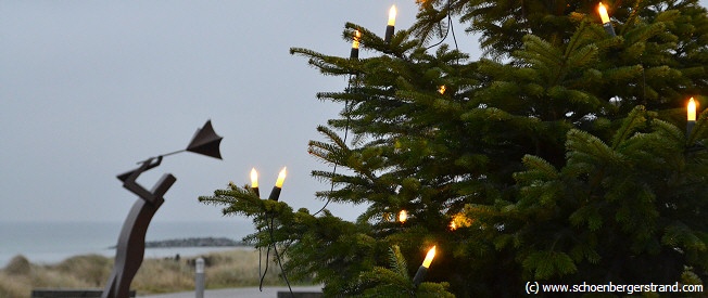 Weihnachtsbaum Schönberger Strand