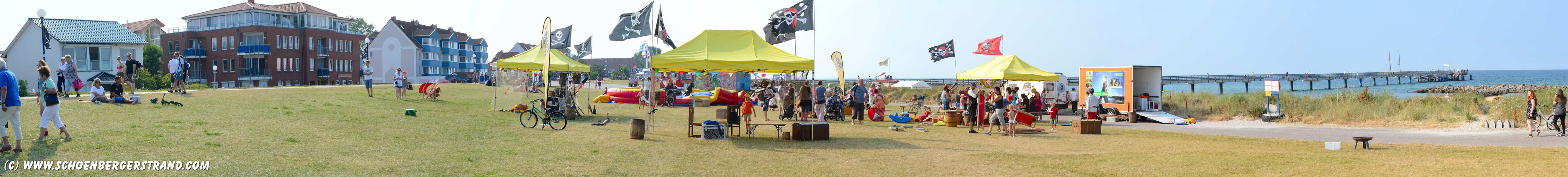 Piratentag Seebrücke Schönberger Strand