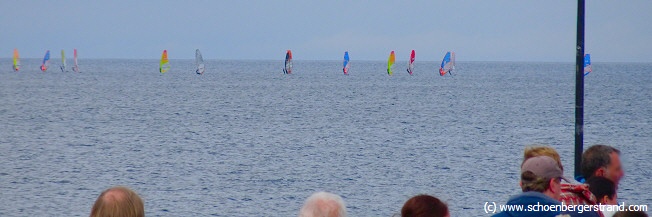 Surf Regatta auf der Ostsee