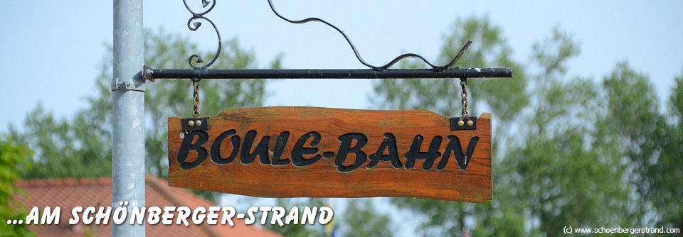 Boule Bahn Schönberger Strand