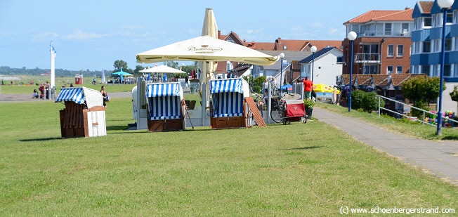 Deichterrasse Rettungsschuppen