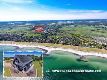Ferienhaus Deichkrone Lage in Schönberg Holm