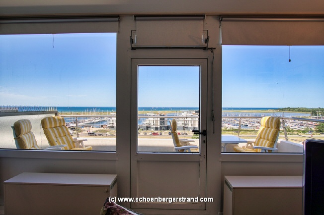 Meerblick aus der Ferienwohnung