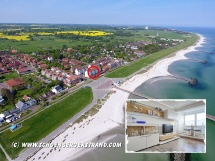 Ferienwohnung Küstenblick Lage am Schönberger Strand