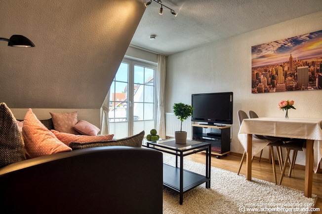 Wohnzimmer Ferienwohnung Holunderbusch