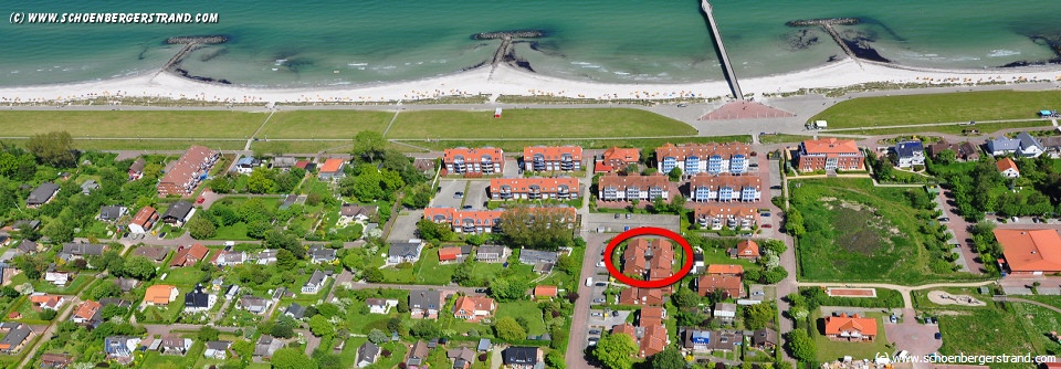 Ferienwohnung Strandkiefer Lage