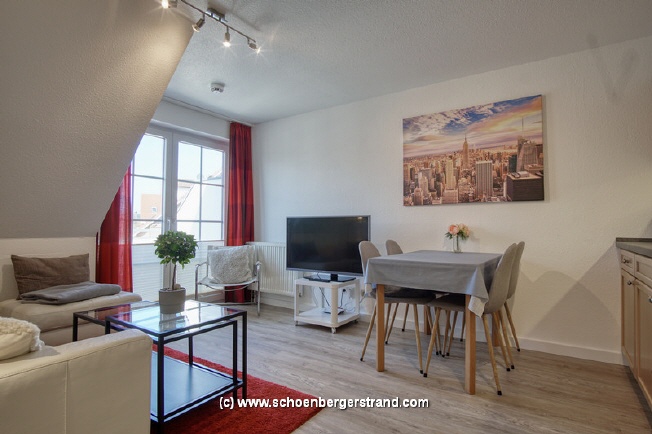 Wohnzimmer Ferienwohnung Holunderbusch