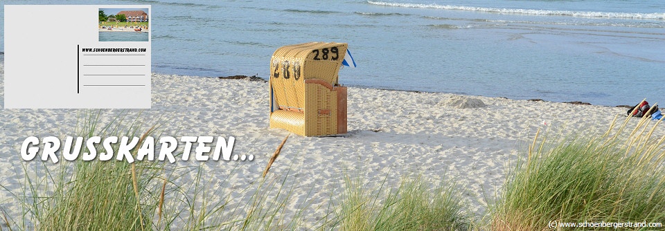 Grußkarten - eCards vom Schönberger Strand