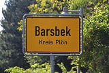 Ortsschild Barsbek