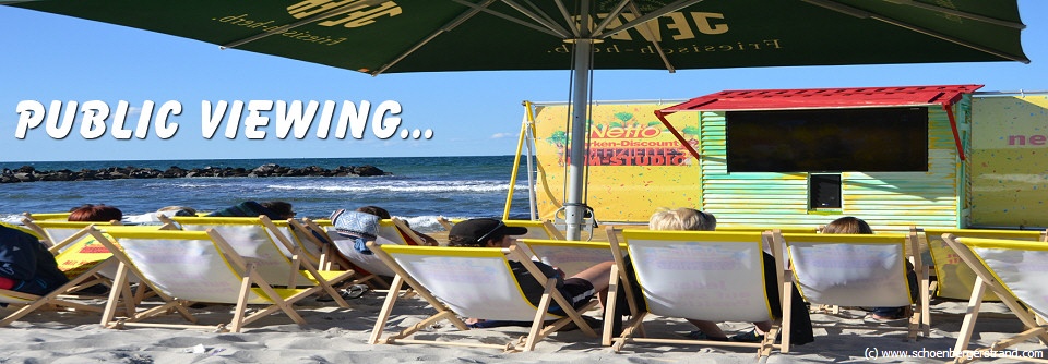 Public Viewing Brasilien (Ostsee)