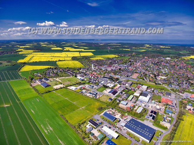 Blick aus Südwest auf Schönberg