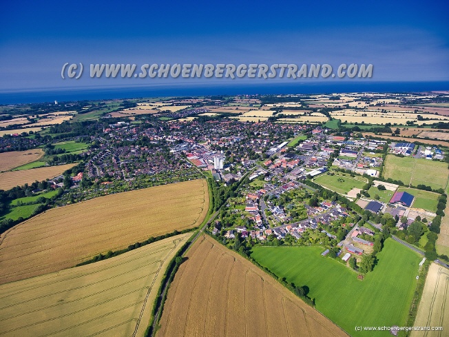 Blick aus Süden auf Schönberg