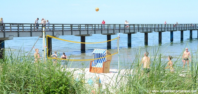 Beach Volleyball Schönberger Strand