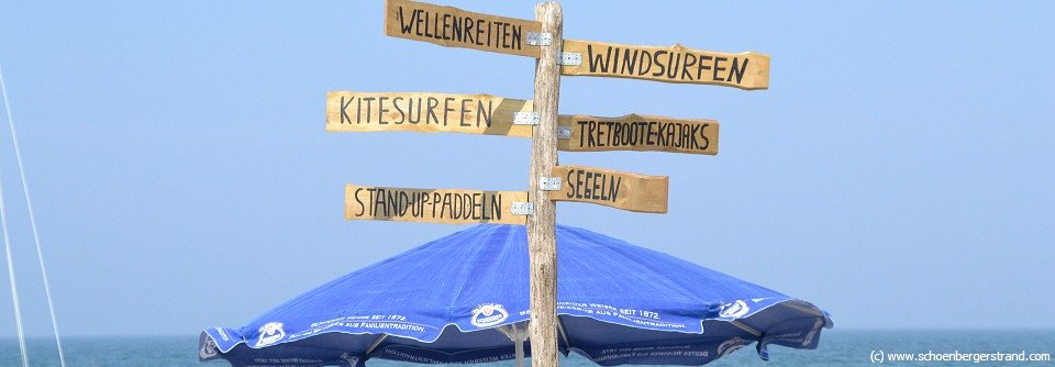 Wassersport Surf - und Segelschule Schönberger Strand