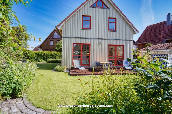 Garten Ferienhaus Strandlooper