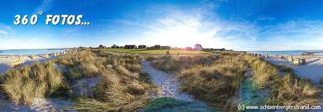 360 Grad Panorama Fotos Schönberger Strand