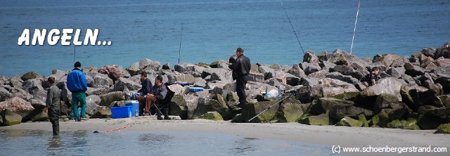 Angeln in der Ostsee am Schönberger Strand