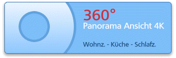 360 Rundgang Wohnzimmer-Schlafzimmer-Kche Ferienhaus Sonnenstern