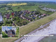 Ferienhaus Meereszauber Lage am Schönberger Strand