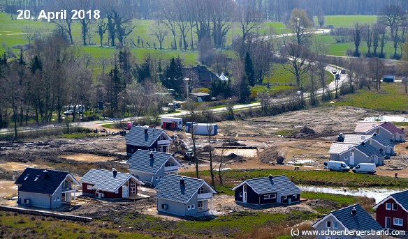 Ferienhauspark Holm am 20. April 2018