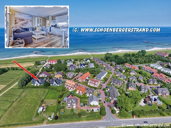 Lage im Schlehenkamp am Schönberger Strand