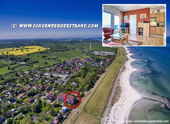 Ferienwohnung Panorama 20 Lage am Sch&ouml;nberger Strand