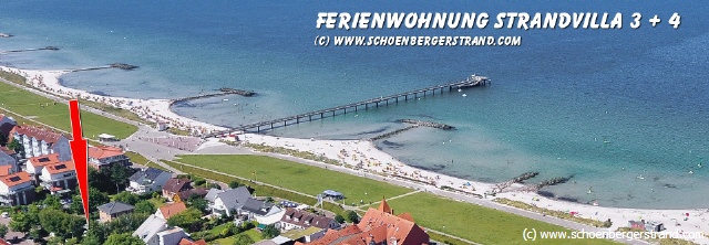 Ferienwohnung Strandvilla 3 und 4 Schönberger Strand