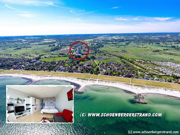 Lage im Ferienpark Holm