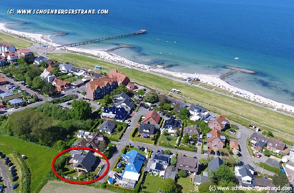 Lage der Ferienwohnung im Deepenweg