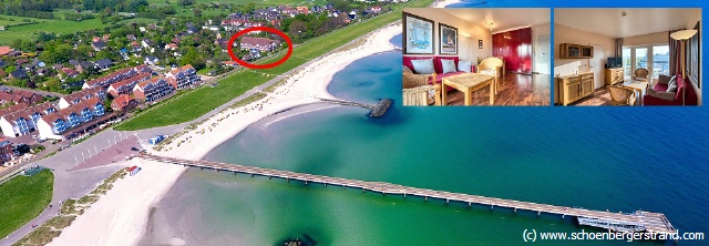 Ferienwohnung Panorama 23 Schönberger Strand