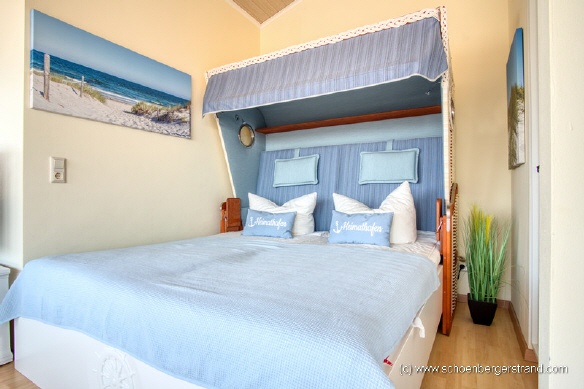 Strandkorb Doppelbett