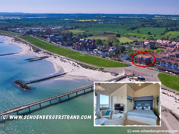 Fewo Penthouse Lage am Schönberger Strand