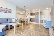 Wohnzimmer Ferienwohnung Hej Hamburg