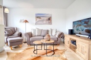 Wohnzimmer Ferienwohnung Kleine Auszeit