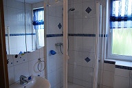 Badezimmer Ferienwohnung Liane 2 im Deepenweg Schönberger Strand