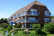 Stirnseite des Hauses