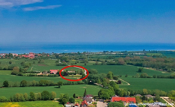 Lage zwischen Neuschönberg und Schönberger Strand