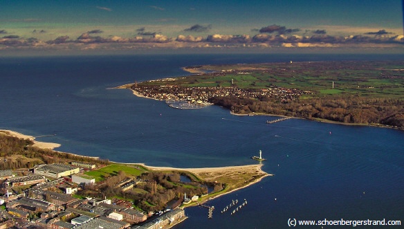 Kieler Bucht Blick über die Förde