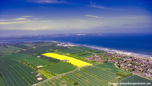 Blick über die Ostsee bei Stein