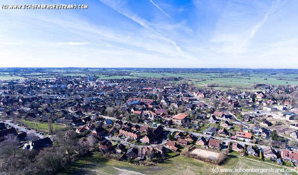 Blick über Schönberg aus Richtung Osten