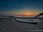 Fischerboot am Strand