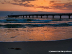 Blick vom Strand