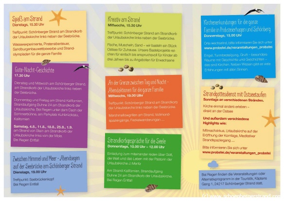 Urlaubskirche Programm 2018