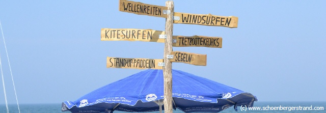 Wassersport Surf - und Segelschule Schönberger Strand