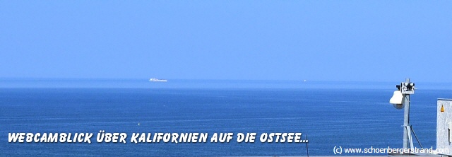 Webcam in Kalifornien an der Ostsee